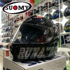 [수오미][중고] SUOMY 풀페이스 헬멧 SR 스포츠 풀 카본 런앤플라이 콜라보 한정판 SR SPORT RUN AND FLY FULL CARBON(L)