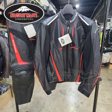[KUSHITANI][세트할인] 쿠시타니 가죽 자켓 바지 투피스 세트(K-0677/K-1066) KUSHITANI LEATHER JACKET PANTS SET