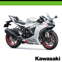 [KAWASAKI] 가와사키 신차 닌자 ZX-6R 펄 로보틱 화이트