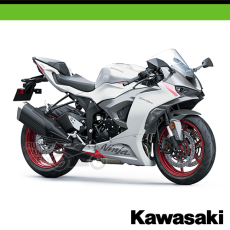 [KAWASAKI] 가와사키 신차 닌자 ZX-6R 펄 로보틱 화이트